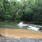 WET SEASON CROSSING ON BLOOMFIELD TRACK
