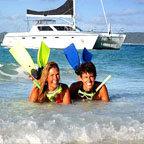 SNORKEL OFF THE BEACH