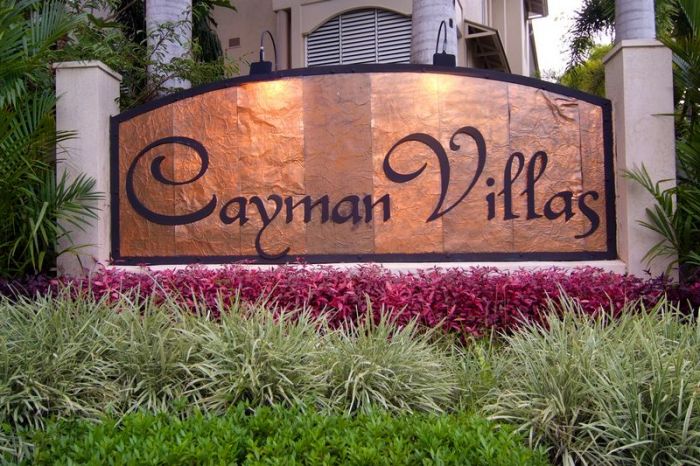 Resort entrance