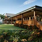surrounded by the Sea Temple Golf Course