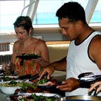 TROPICAL SMORGASBOARD LUNCH