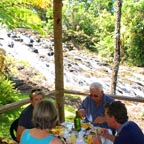 LUNCH BESIDE MUNGALLI FALLS