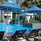 RELAX BY THE FORMAL POOL