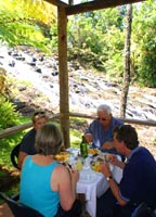LUNCH BY MUNGALLI FALLS