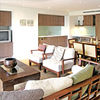 LOUNGE AREA IN APARTMENTS