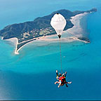 VIEW OF DUNK ISLAND FROM THE MISSION BEACH JUMP