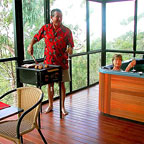 MOONLIGHT LODGE BBQ ON THE DECK