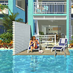 Enjoy the Swim Up Deck