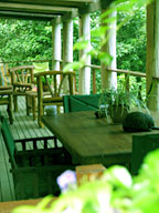 LARGE TIMBER DECK OVERLOOKING THE JOHNSTONE RIVER