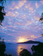 WATCH THE SUNRISE OVER NEIGHBOURING ISLANDS