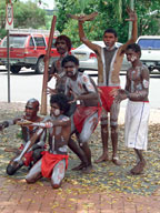ABORIGINAL DANCERS AT KURANDA