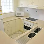 FULL KITCHEN IN TWO BEDROOM APARTMENTS
