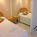 LARGE BEDROOMS WITH FULL LENGTH MIRRORS & WARDROBE