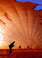 INFLATING THE BALLOON