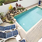 FRONT POOL AND SUN DECK