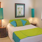MAIN BEDROOM WITH OCEAN VIEWS