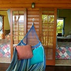 FRENCH DOORS FUNNEL COOL BREEZES
