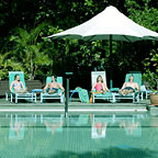 RELAX BY THE RESORT POOL