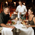 DINING AT EMERALDS RESTAURANT