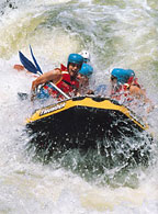 WHITE WATER RAFTING ON THE TULLY