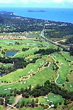 VIEW TO CLIFTON BEACH OVER PARADISE PALMS GOLF COURSE