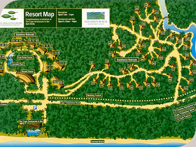 Coconut Beach Resort - Coconut Beach Resort Map