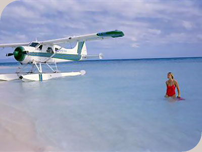 Seaplane to Secluded Sandy Cay - 