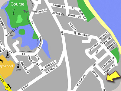 Paradise Links Resort - Location