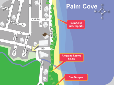 Palm Cove Tropic - Location