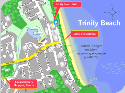 Blue Lagoon Resort - Location Map