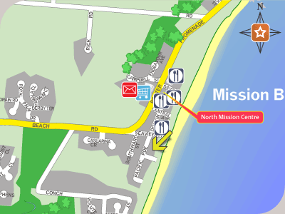 Castaways Resort & Spa - Location