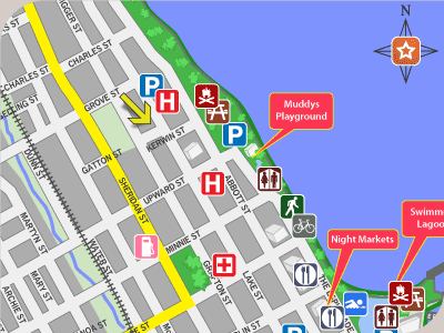 Bay Village Cairns - Location