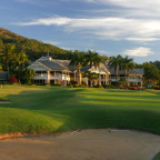 Queenslander style Club House with views of the golf course - Paradise Palms Resort