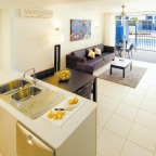 Fully equipped kitchen in apartments - Oaks Lagoons