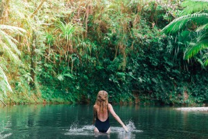 Swimming in the Daintree