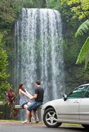Millaa Millaa Falls from Cairns